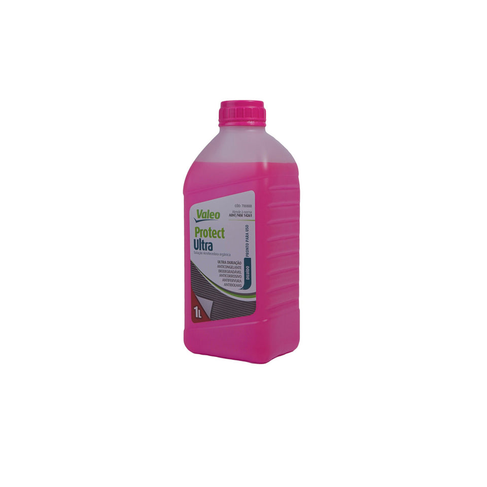 1l Aditivo Radiador Rosa Orgânico Valeo Pronto Para Uso 700888