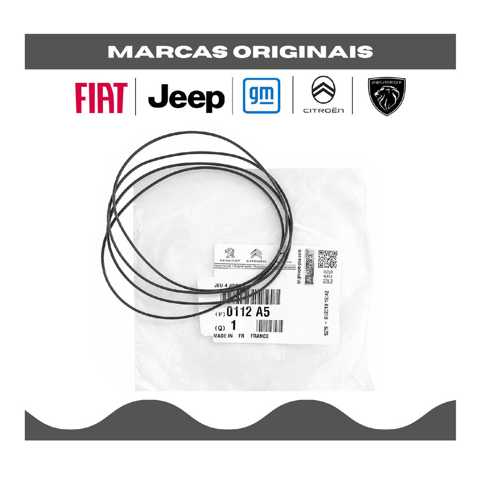 Juntas Anel Camisa Motor Original PSA 0112A5