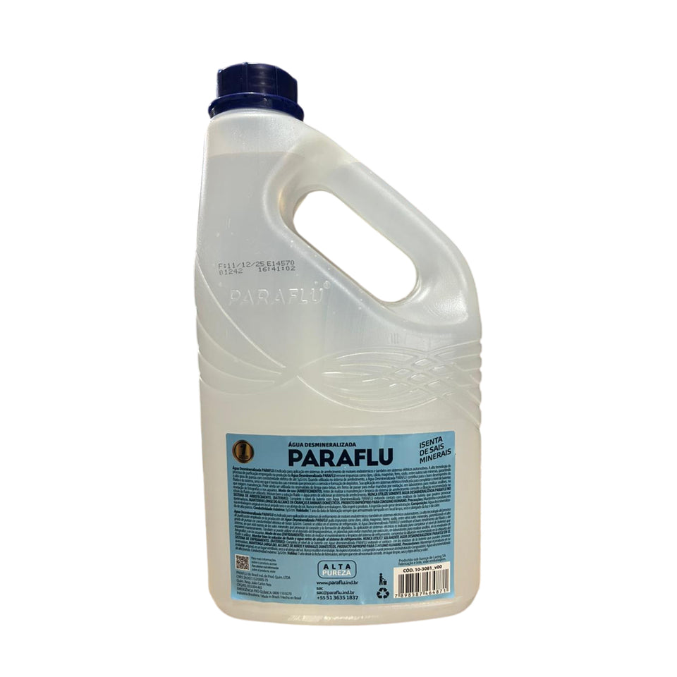 Água Desmineralizada Galão 3l Paraflu 103081
