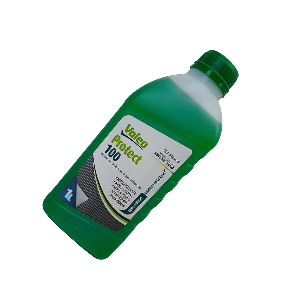 1L Aditivo Radiador Concentrado Inorgânico Valeo Protect 100 Cor Verde 820658R