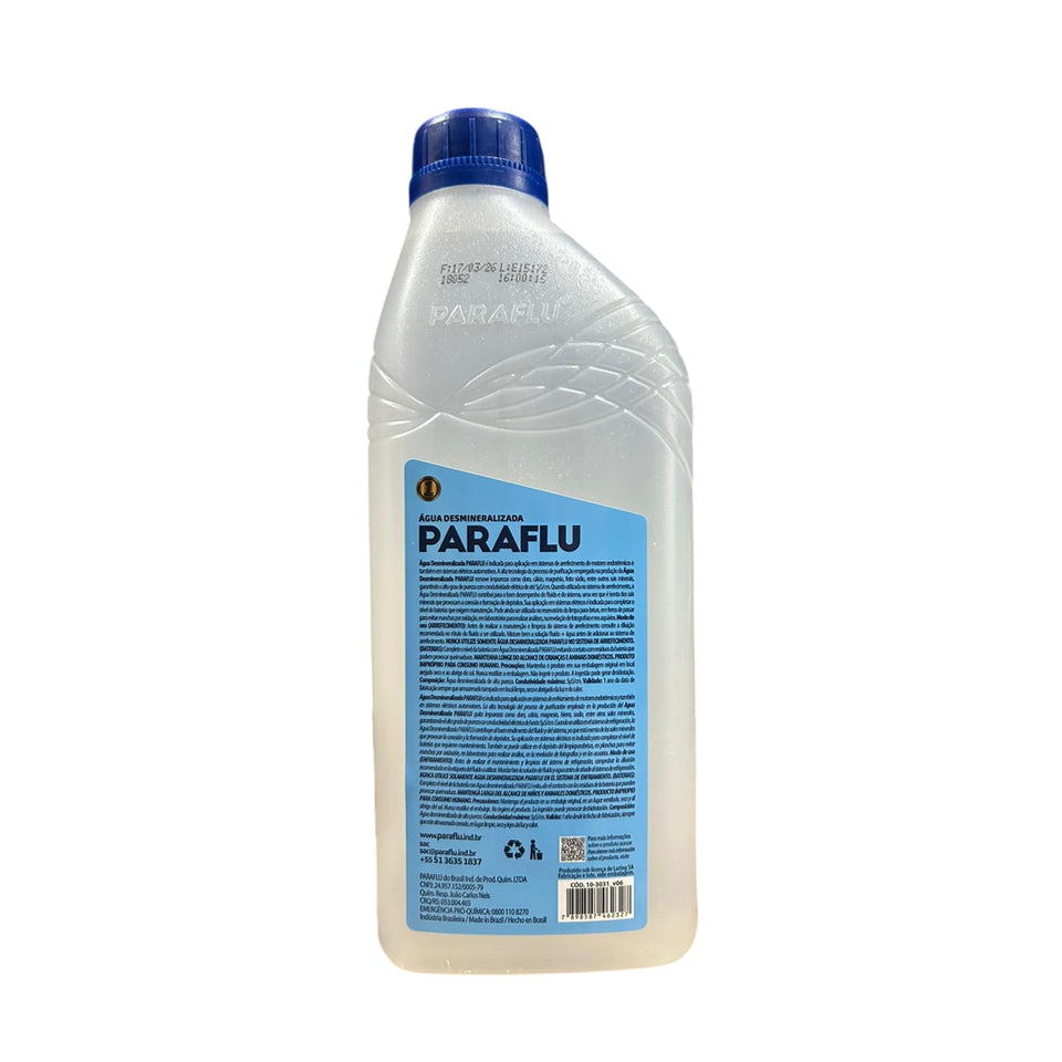 Água Desmineralizada Radiador Bateria Paraflu 1L
