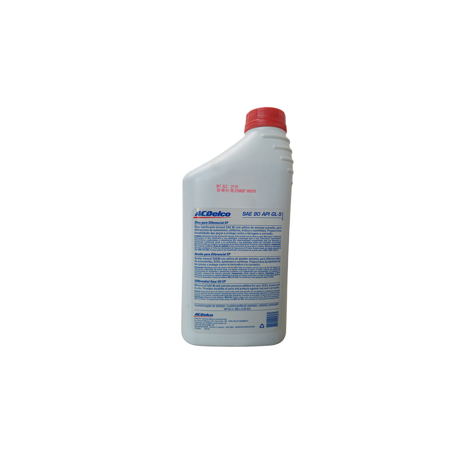 Óleo Diferencial EP SAE 90 API GL-5 Acdelco 93231110