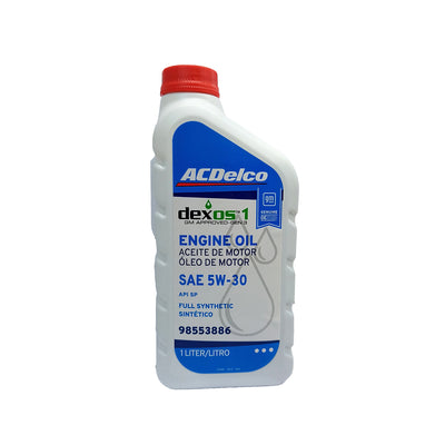 1L Óleo Motor Acdelco SAE 5W-30 Api SP Sintético 98553886