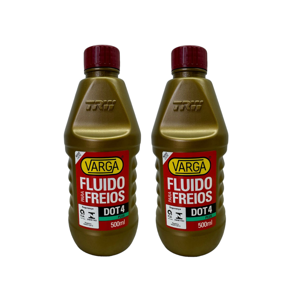 Kit 2 Óleo Fluido Freio Dot4 500ml Trw Varga RCLF00054