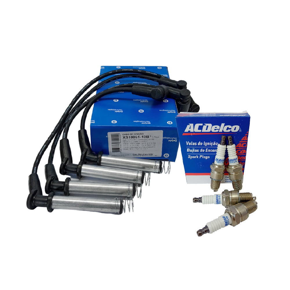 Kit Cabo E Velas Delphi / ACDelco 19347349 XS10001